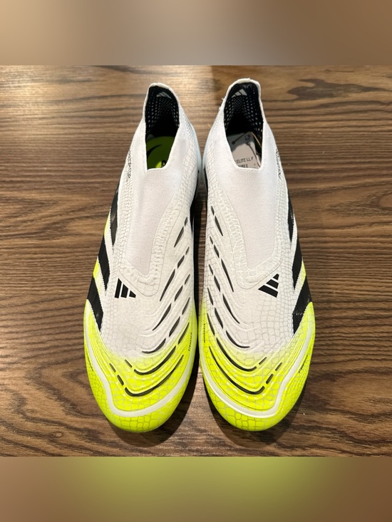Men’s Size 8.5 Adidas Predator Elite LL Laceless FG Soccer Cleats JI1075 - NEW main image 7